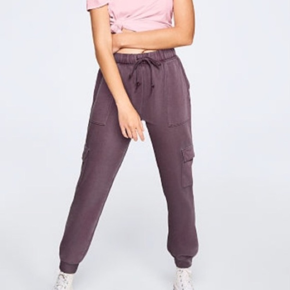 PINK Cargo Joggers